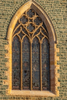 Stained Glass Catholic Church